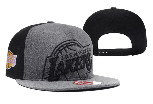 NBA Los Angeles Lakers NE Snapback Hat #153